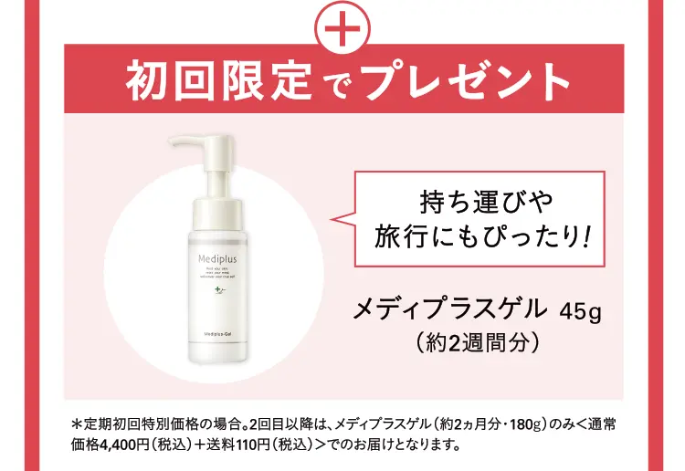 初回限定でプレゼント