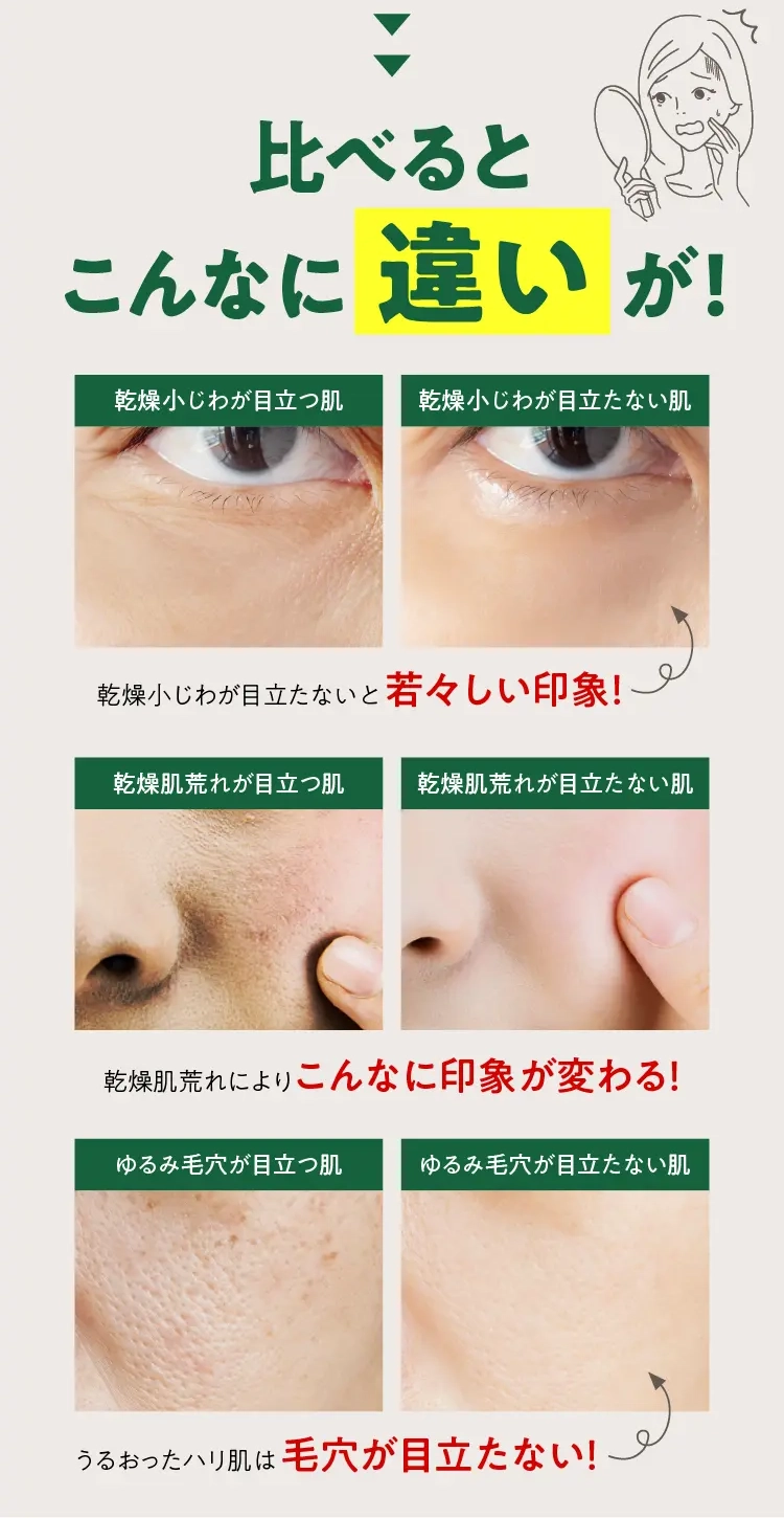 比べるとこんなに違いが